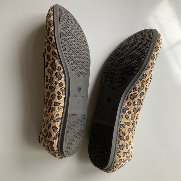 Rothy’s, size 9, leopard print flats - Picture 8 of 9